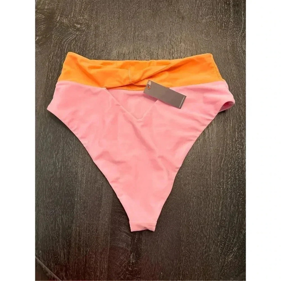 Revolve Lovers and Friends Daytona High Waist Swim Bikini Bottom Sz S - Picture 4 of 5